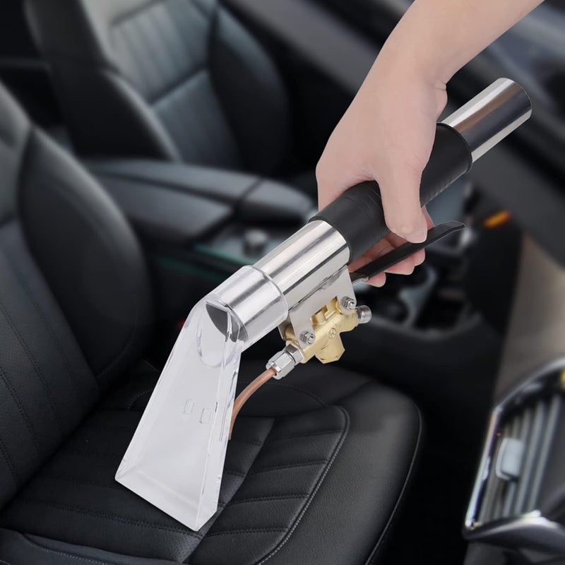 Naroote Auto Detailing Extractor, Carpet Extractor Wand Extractor Vacuum Car Detailing Extractor Kit for Shop Vac Upholstery Carpet Furniture Extractor Auto Detail Wand Hand Tool - Image 4